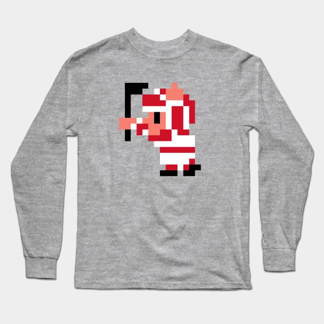 Ice Hockey Celebration - Detroit Long Sleeve T-Shirt by The Pixel League